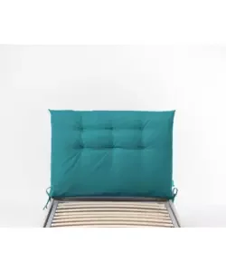 A Buon Prezzo Testiera singola in tessuto trapuntato "soffy" petrolio 90 cm